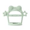 TGM Hand-sucking Prevention Wrist Teether / Silicone / National Teether, TGM Wrist Teether (frog Mint + Case), Korean Baby Products
