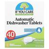 Automatic Dishwasher Tablets, Free & Clear, 40 Tablets, 520G (18.3Oz)