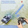 GPS Wireless Fishing Bait Boat - 3 Bait Containers, Automatic Return Function Wireless Remote Control Electric Fishing Bait