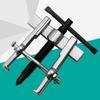 65mm Car Two Puller Extractor Jaws Bearing Equipment Mechanical Remover Tool