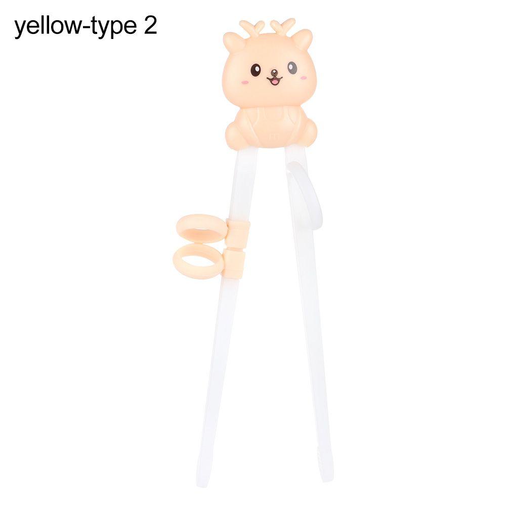 Cartoon Toughness Baby Tableware Learning Chopsticks Beginner Chopsticks Training Eating Helper