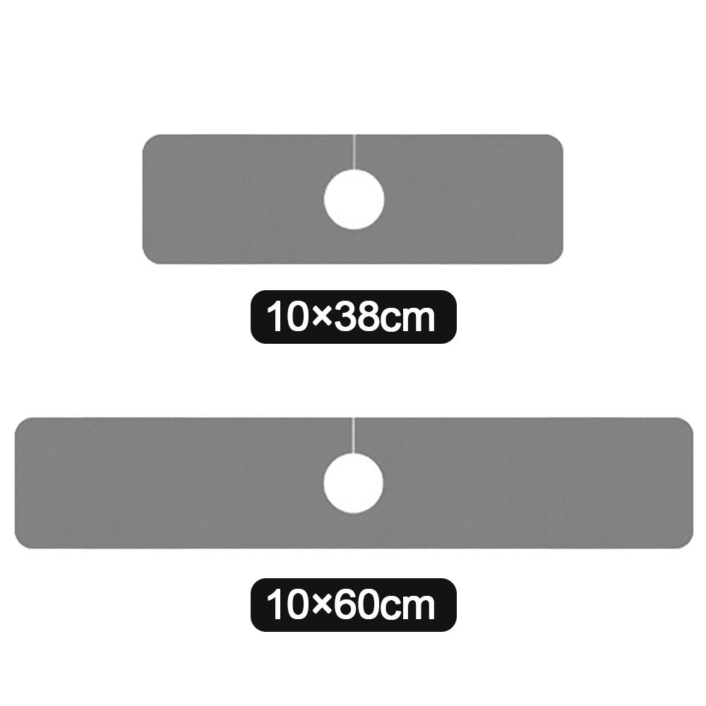 Multifunction Non-Slip Absorbent Pad Splash Sink Splash Mats  Kitchen Bathroom Supplies