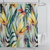 Plants Graphic Shower Curtain Waterproof Shower Curtain Polyester Fabric 3D Printing Bathroom Curtains Bathroom Decor With Hooks