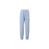 Essentials Solid Color Drawstring Casual Cuffed Knit Joggers Men Joggers Blue Gray FB7299-436