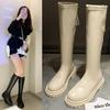But Knee Boots Women's Autumn and Winter Europe and the United States New Thick-soled Thick Heel Fashion Thin Knight Boots
