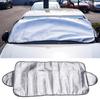 4-layers Car Windscreen Windshield Frost Cover Ice Front Protector Cover 70*150cm Universal Car Accessories