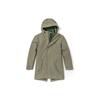 Solid Color Outdoor Quilted Lined Three-In-One Hooded Jacket Men Jackets Cassel-Green A69MW-590