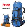 60L Climbing Bag Men's Large Hiking Backpack Waterproof Travel Pack Women Camping Storage Rucksack Mountaineering Shoulder Bags