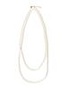 Beams Boy Resin Pearl Long Necklace, Women's, White 2, One Size
