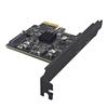 USB 3.2 Gen 2 Dual Type-C Expansion Card with ASMedia ASM3142, 10Gbps