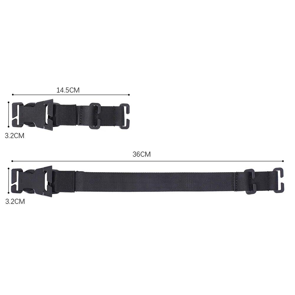 4PCS Molle System Straps MOLLE Backpack Accessory Straps Outdoor Sports Climbing Hiking Hunting Bag Chest Straps