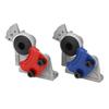 1 Pair 37 Degree Gladhand Set Red Blue Trailer Glad Hand Brake Air Hose Coupling Connector for Semi Trailers Trucks