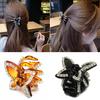 New Women's Butterfly Crystal Rhinestone Claw Clip Clamp Hairpin Hair Accessory