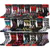 Men Women Tube Socks Sport Misfits Skull Rose Designer Creative Novelty Funny Happy Street Style Socks Skateboard Basketball