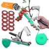 Tying Machine Plant Garden Plant Tapetool Tapener +10 Rolls Tape Set for Vegetable Grape Tomato Cucumber Pepper Flower