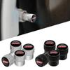 4Pcs Car Styling SS Logo Emblem Metal Car Wheel Tire Cover Air Valve Stem Caps For Cruze Camaro Captiva SS Sport