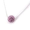 [J9497] - Purple 'Sissi' Designer Necklace