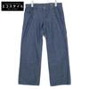 Indigo Cotton Denim Pants Bottoms 26 IndigoUsed