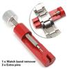 Professional Watch Band Link Pin Adjustable Metal Remover 3 Pins Repair Tool for DIY Screwdriver