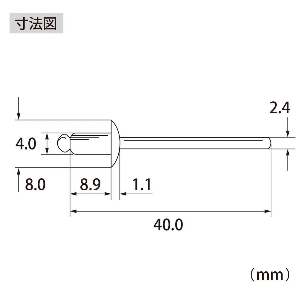 Lobtex Corporation Blind Rivets NS53A 1000 Pieces
