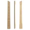 Electric Guitar Neck Replacement 25-fret Headless Handle Maple Fretboard Maple Neck For 6-string Travel Guitar