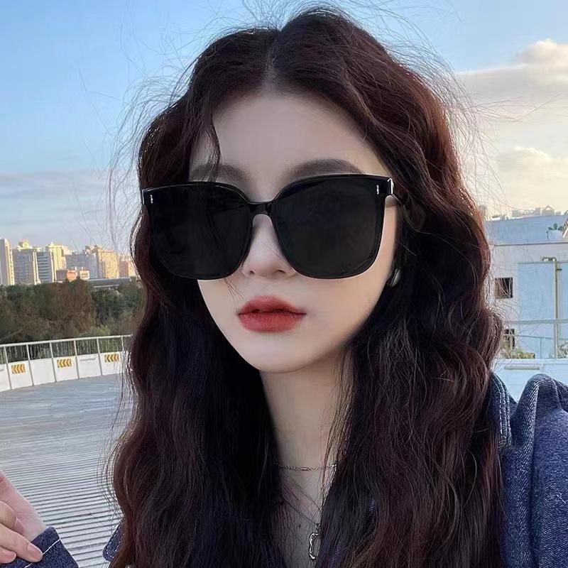 Women'S Sunscreen Sunglasses Versatile High-End Sunglasses Women'S Face Small Glasses With Glasses