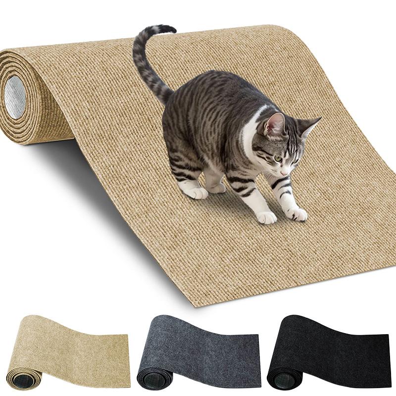 1PC Cat Carpet Indoor Protector Cat Scratching Mat Couch Corner Self-adhesive Sofa Anti Cat Scratch Wall