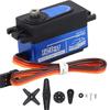 Honiwu Servo Motor 12KG Drift Package Servo Brake High Torque Servo Saver Servo Motor Digital Servo Pack with Screws Mini Servo Power Saving RC Car
