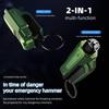 Window Breaker And  Cutter Keychain,2 In 1 Car Safety Hammer Glass Break Under Water,Emergency Window Punch Escape Tool For Vehicle