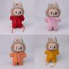 For 17cm Labubu Doll Clothes Fashion Clothes Hoodies Doll Clothes Color Match Hoodies Dolls Accessories Cute Decoration Little Cloths