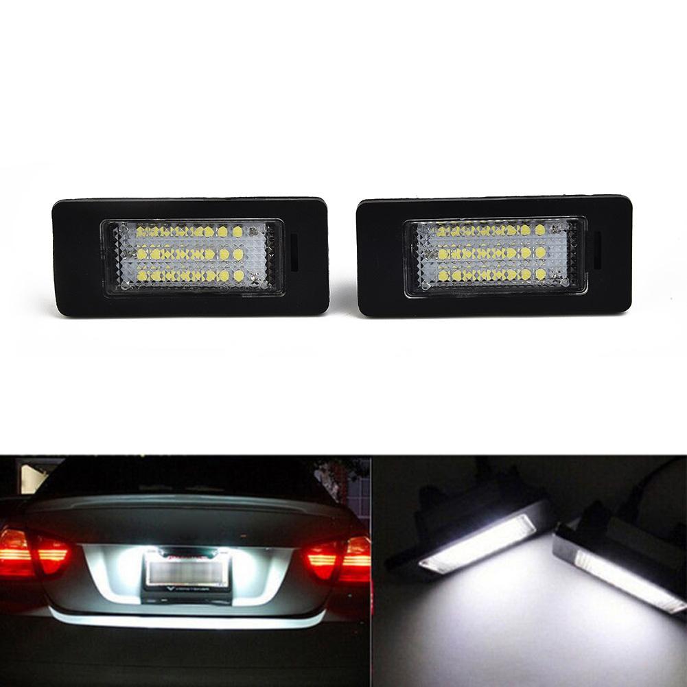 2pcs License Plate Number Lights 24LED No Errors E70 E39 F30 E60 E61 E93