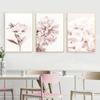 Landscape Painting Girl Room Decoration Fresh Flower Pink Wall Art Canvas Pictures Canvas Decorative Paintings Home Decor Photos
