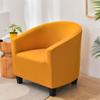 Solid Color Spandex Sofa Cover Relax Stretch Single Seater Club Couch Slipcover for Living Room Elastic Armchair Protector Cover