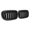F15 F16 Pair Car Double Slats Front Kidney Racing Grille Replacement For BMW F15 F16 X5 X6 2014 2015 2016 2017 Racing Grills