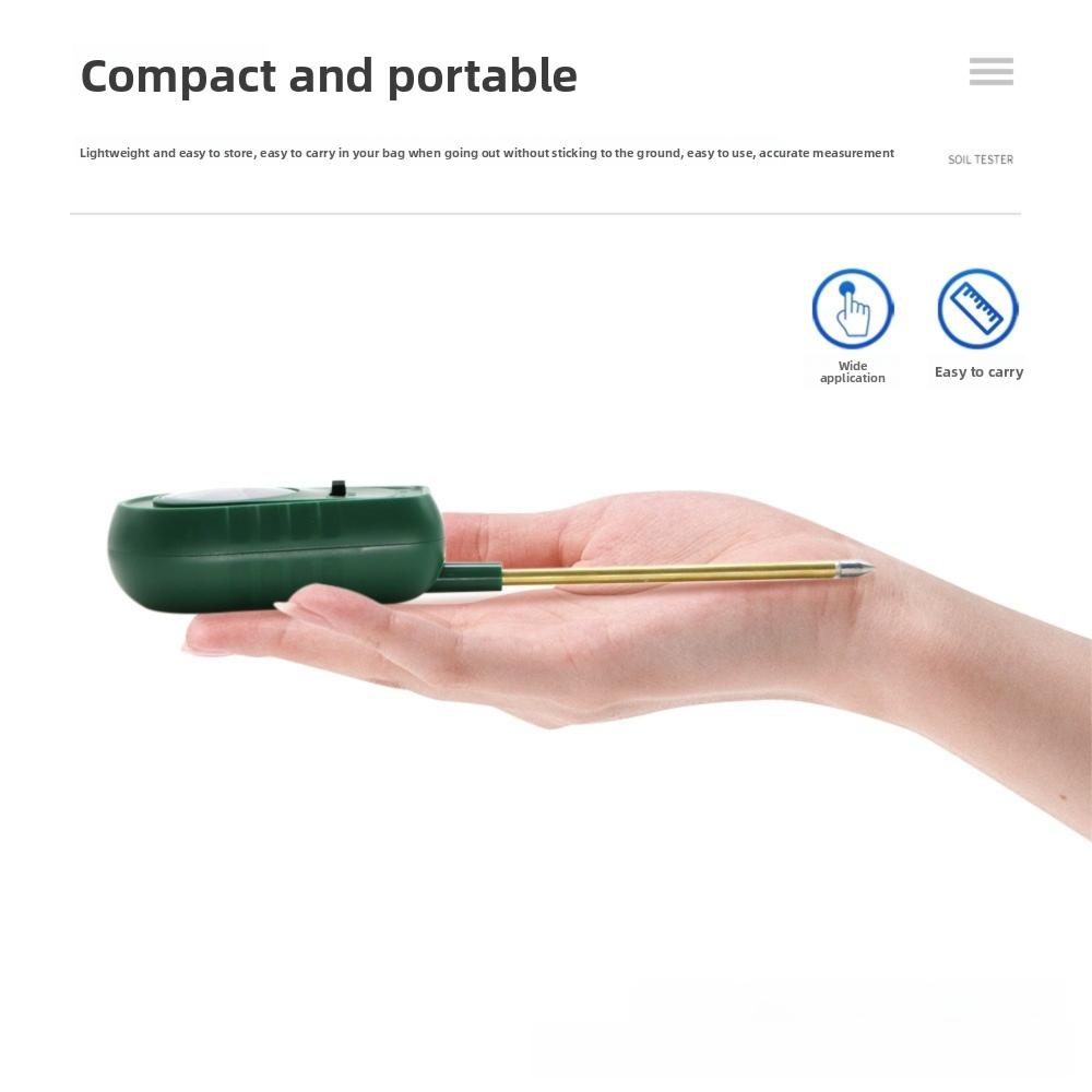 Portable 3in-1 Soil Test Kit Accurate Acidity Sensor New Soil Detector  Outdoor Plants
