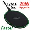 20W Wireless Charger Pad Stand for iPhone 16 15 14 13 12 11 Pro X 8 Samsung Xiaomi Phone Chargers Induction Fast Charging Dock Station