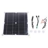 Solar Panel Charger 12W 12V Monocrystalline Silicon Water Resistant USB A Portable Solar Charger