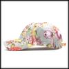 White Fang Cap Floral Pattern Hat Sports Running Outdoor Men Women CA614 (Gray)