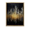 Shining Horizons Shining Horizons, 70X100 Cm, Dark Brown Wooden Frame, 230 Gsm Matte Paper