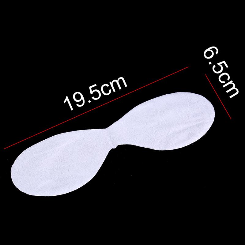 100Pcs Disposable Eye Mask Ultrathin Cotton Diy Natural Cotton Eye Paper Mask