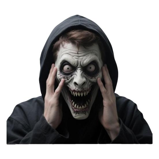 Funny Scary Peeper Creeper Sticker Scary Window Decals Realistic Halloween Window Sticker Static Cling Prank Gifts