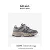 New New Balance NB 9060 Anti-Slip Wear-Resistant Low-Top Kids Lifestyle Shoes Gray Kids' PV9060EM