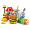 [Rice Chestnuts-Nano Blocks-Food Objects] W Mac Set W McDonald Block, Mixed Colors, Korean Popular Toys