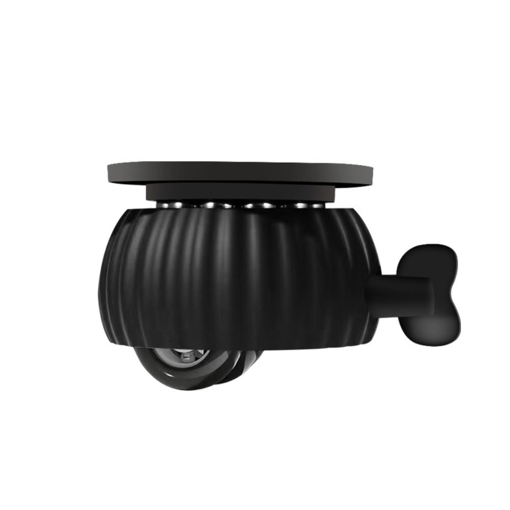 4Pcs Soft Rubber Swivel Caster Roller Furniture Caster Universal Universal  Wheel  Baby Crib