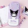 Sanrio Girls' Pouch Elementary School Girls' Pencil Case, 1 Piece, Kuromi