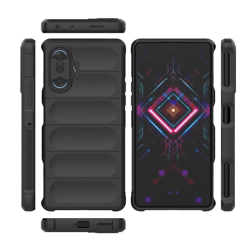 For Xiaomi Redmi K40 K50 Gaming 5G Back Cover Phone Case Soft Liquid Silicone Shockproof Armor Protect Funda Coque