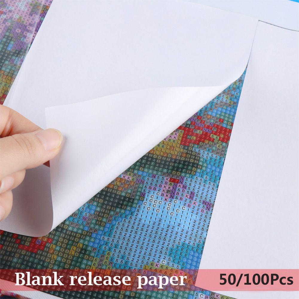Replacement Anti-dirty Dustproof Diamond Painting Cover Cross Stitch Tool Release Paper Non-Stick