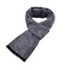 New Men's Scarf Silk Brushed Scarf Autumn and Winter Warm and Simple Elegant Solid Color Business