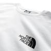 North Short Sleeve White Simple Dome Tee NF0A87NG Size TNF White [The Face] Men's 2XL, [Used]