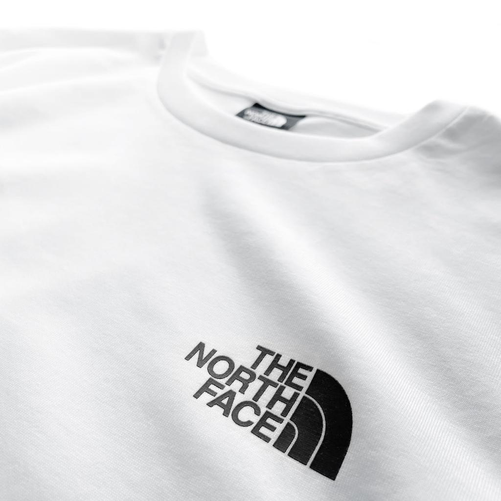 North Short Sleeve White Simple Dome Tee NF0A87NG Size TNF White [The Face] Men's 2XL, [Used]